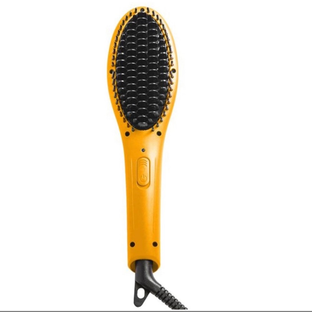 SOLEIL HAIR TOOLS Mini Heat Brush Apricot - NEW